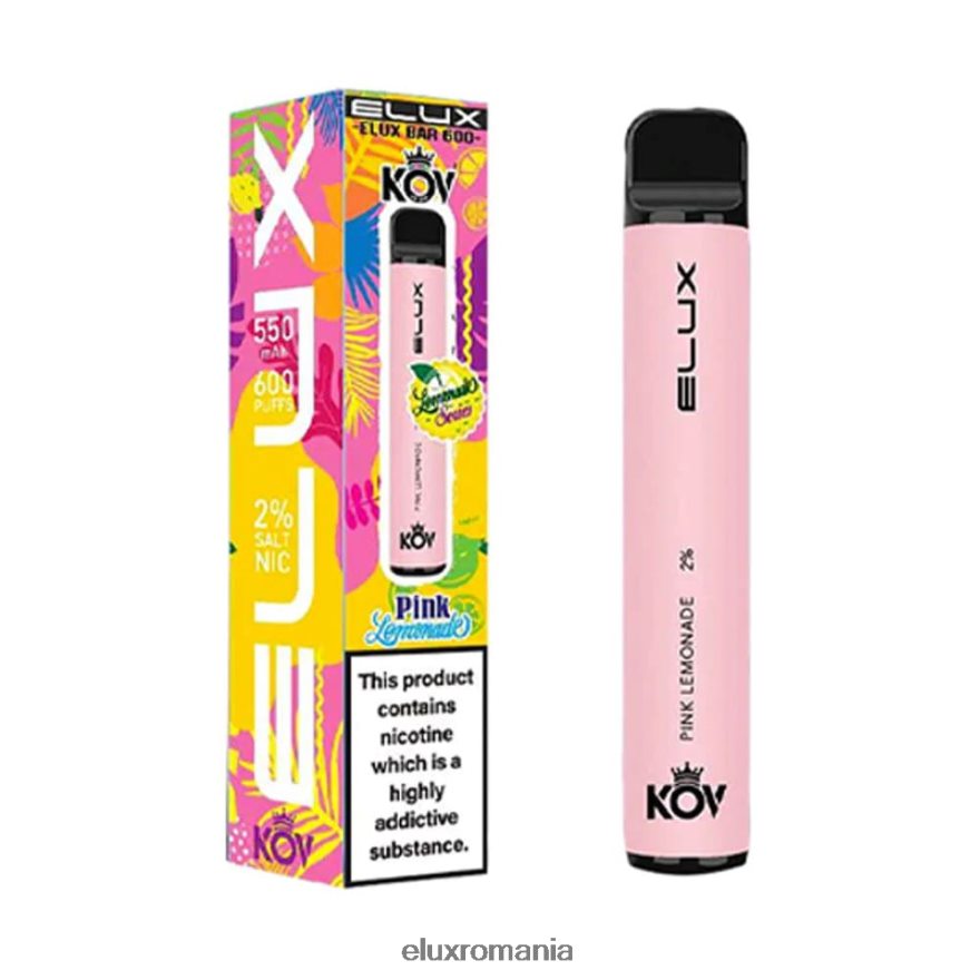 ELUX tigara electronica - Elux Bar vape de unică folosință din seria limonade limonadă roz 6DZ48N104