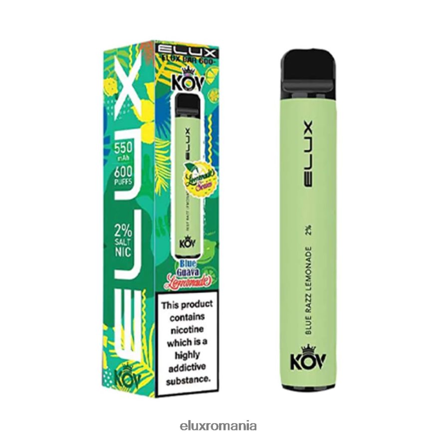 ELUX vape price - Elux Bar vape de unică folosință din seria limonade limonada albastru razz 6DZ48N9