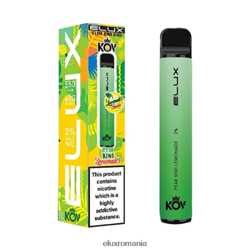 ELUX vape price - Elux Bar vape de unică folosință din seria limonade limonada de pere cu kiwi 6DZ48N79