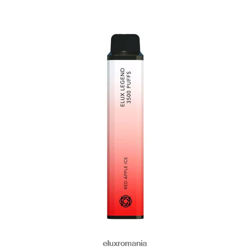 ELUX vape Romania - Elux Legend 3500 de pufuri de unică folosință gheață cu mere roșii 6DZ48N96